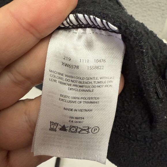 (Hole)Columbia Full Zip Black Fleece Jacket Women’s Top 1X Zipper Pockets - Picture 10 of 10